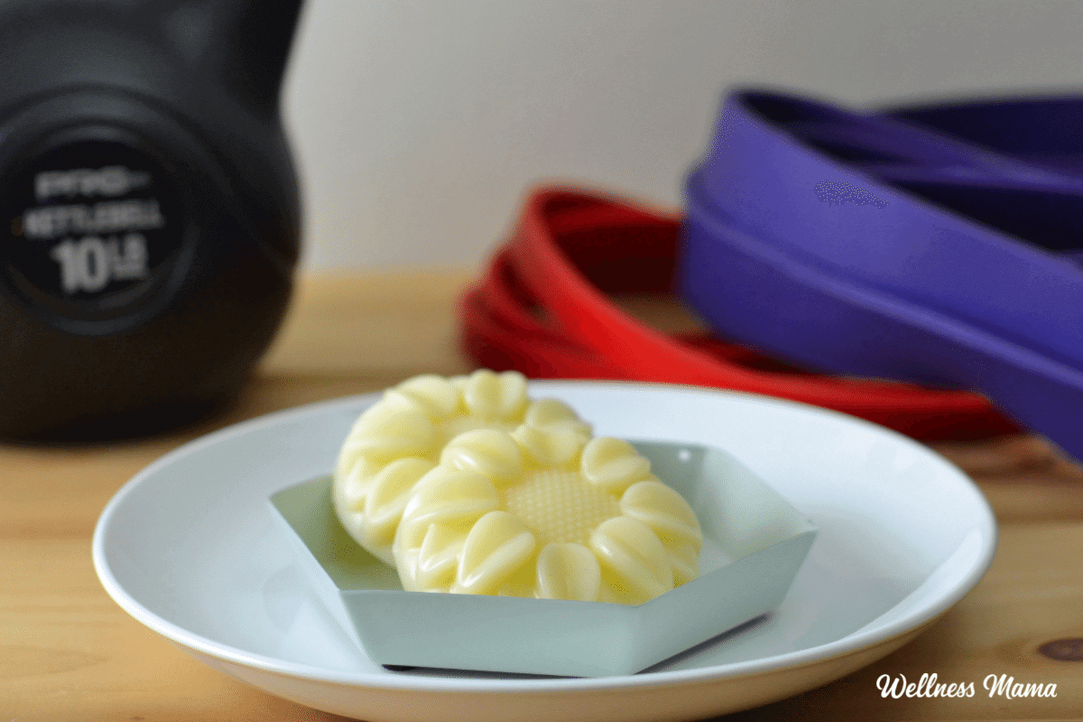 Natural Muscle Pain Relief Lotion Bar Recipe